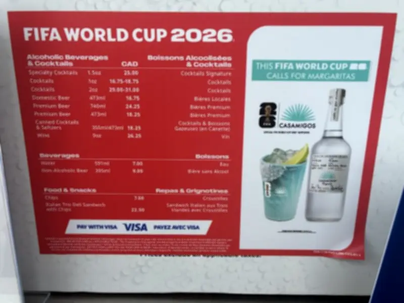 FIFA Concession Prices at World Cup Spark Global Disbelief