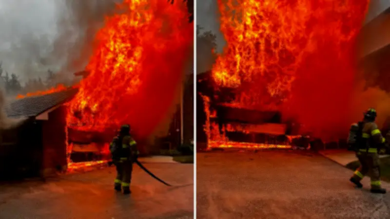 Firefighters Extinguish Garage Blaze on Grande River Line in Chatham