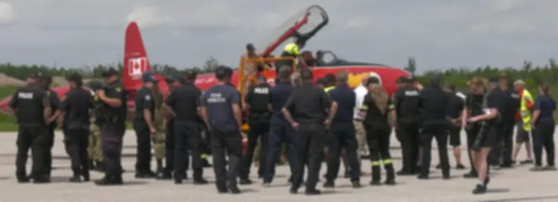 First Responders Prepare for Barrie Air Show Emergency Scenarios