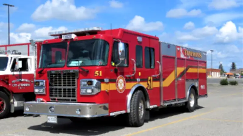 Five Displaced After Apartment Fire in Timmins, Ontario