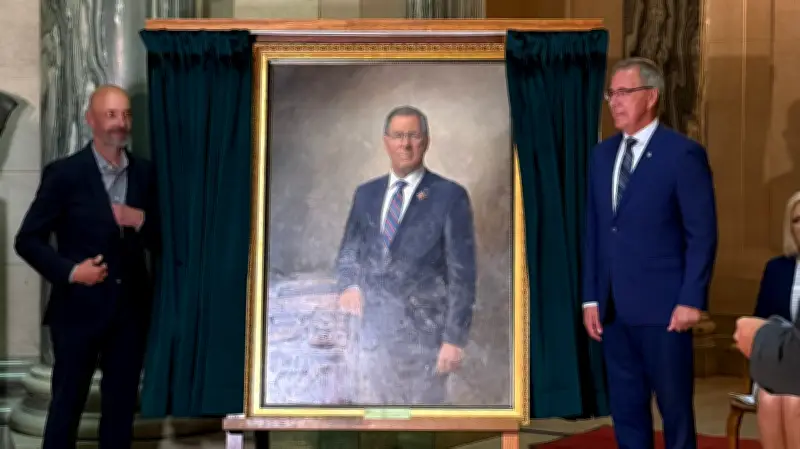 Former Sask. Lt. Gov. Russ Mirasty's portrait unveiled in Regina