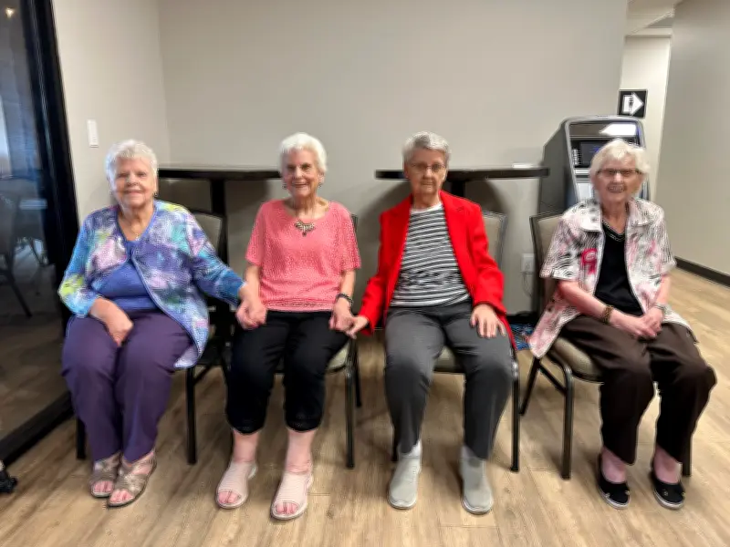 Four Saskatchewan Sisters Over 90 Celebrate Sibling's 100th Birthday