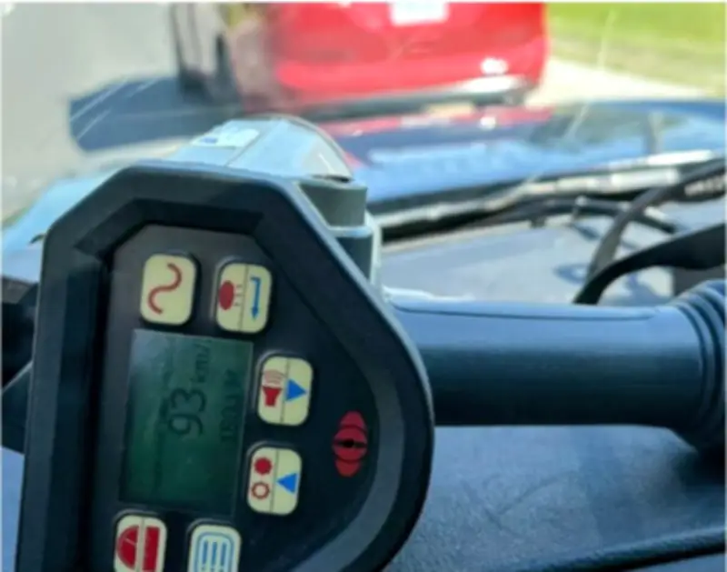 G1 Driver Caught Speeding in Rental Car by Barrie Police