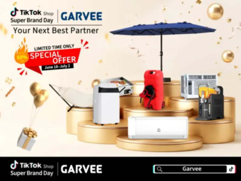 GARVEE Partners with TikTok Shop for Super Brand Day Event