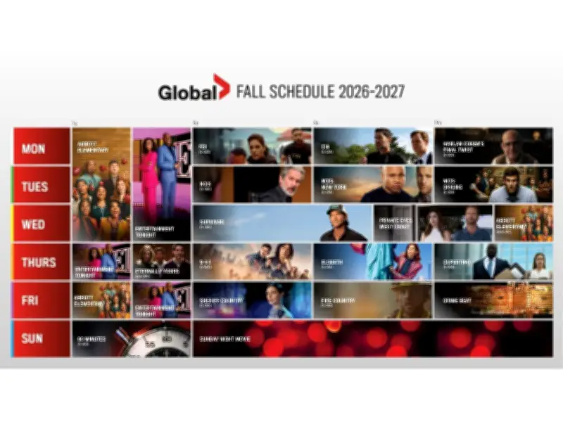 Global Expands 2026/27 Slate with New Series Including NCIS: New York, Cupertino, Eternally Yours, and Einstein