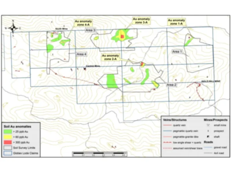 Globex Discovers Wide Gold Zones at Salt Spring Project in Arizona