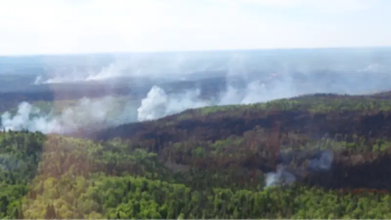 Gogama Safe as Timmins 9 Wildfire Continues to Burn Near Mattagami First Nation