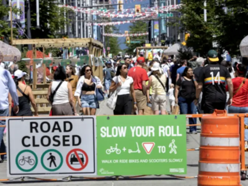 Granville Street Pedestrian Trial: Vancouver's World Cup Experiment