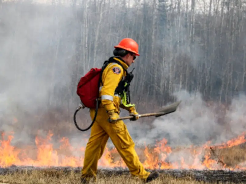 Gregoire Lakes Estate Home Destroyed in Catastrophic Fire Near Fort McMurray