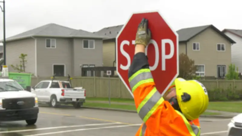 Gridlock at SE Edmonton 4-Way Stop Prompts City to Remove Sign