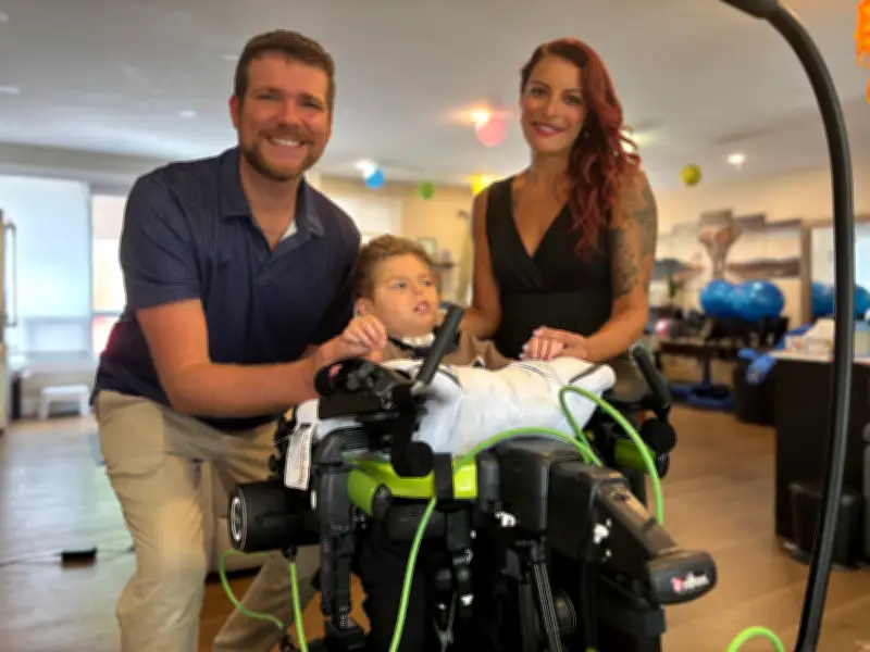 Guelph Family Buys Robotic Exoskeleton for Son with Donations