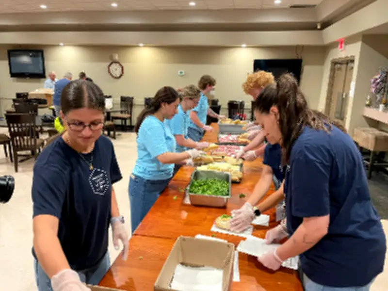 Guelph volunteers make 500 sandwiches for people in need