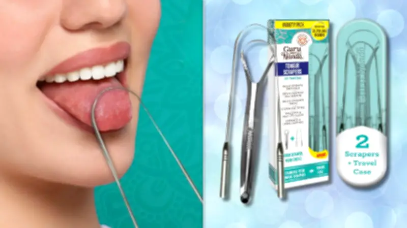 GuruNanda Tongue Scrapers: 2-Pack Stainless Steel for Fresh Breath