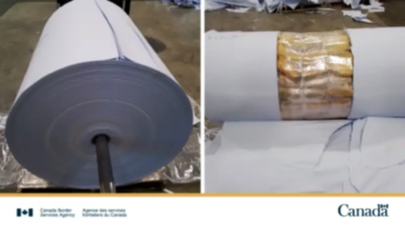 Half Tonne of Opium Found in Paper Rolls at Vancouver Port
