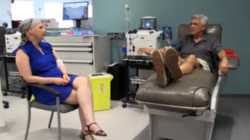 Healing in the Public Eye: From Blood Donor to Recipient, Elizabeth Peloza's Story