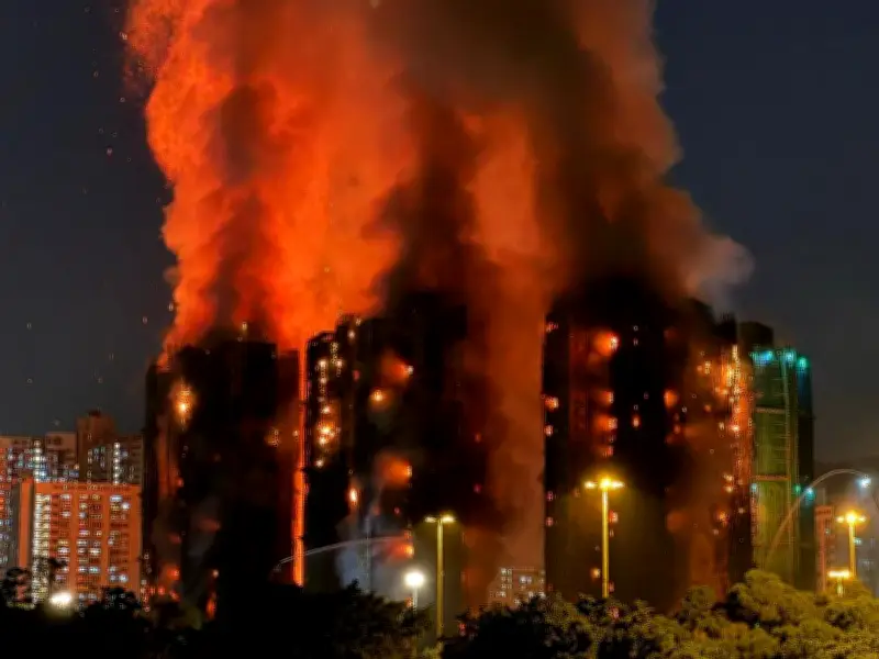 Hong Kong's Deadliest Fire: Manslaughter Charges Filed Against 7