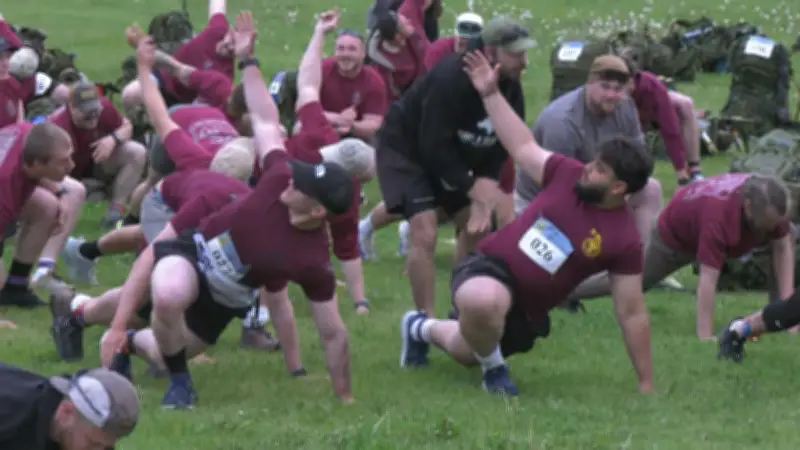 Hundreds of Canadian Soldiers Compete in Gruelling River Valley Endurance Race