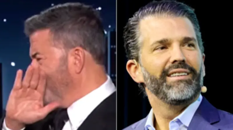 Jimmy Kimmel Vomits Over Donald Trump Jr.'s Honeymoon Video