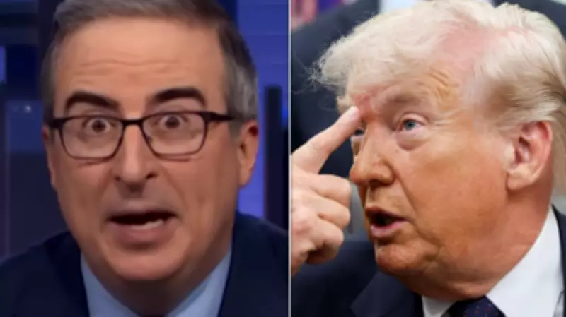 John Oliver Exposes Trump's Hypocrisy in Use of Presidential Pardons