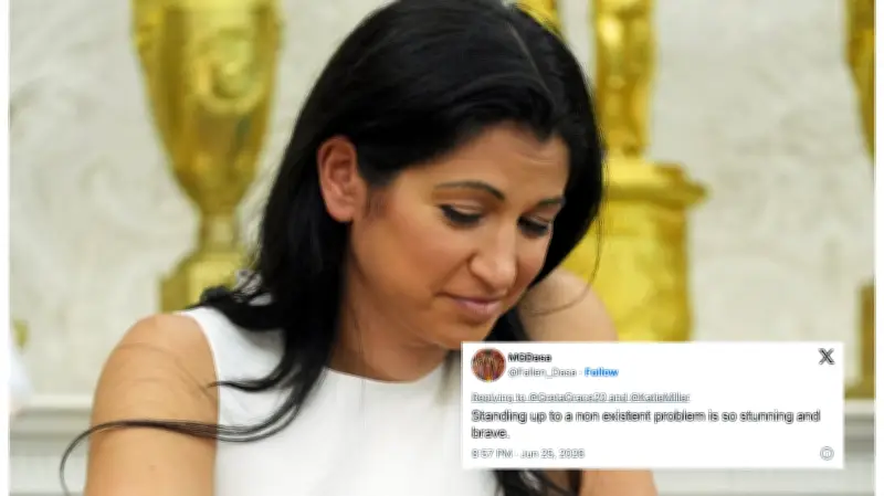 Katie Miller's Newborn Rage-Bait Post Sparks Backlash: No One Said That