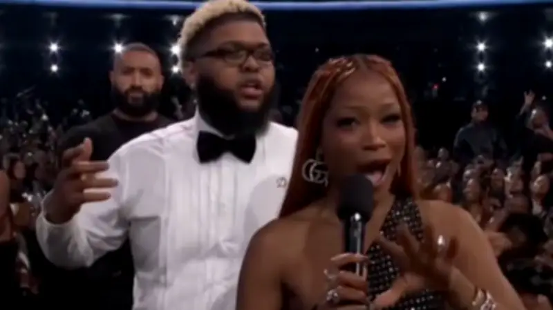Keke Palmer Shuts Down Druski's Catcall at BET Awards, Jokes She Should Host