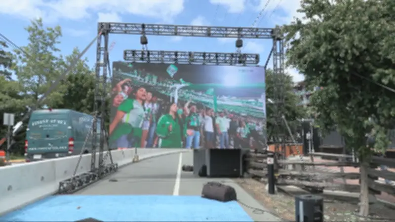Langford Prepares Downtown Fan Zone for Month-Long World Cup Celebration