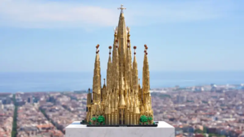 Lego Unveils Its Largest Set Ever: 12,060-Piece Sagrada Familia