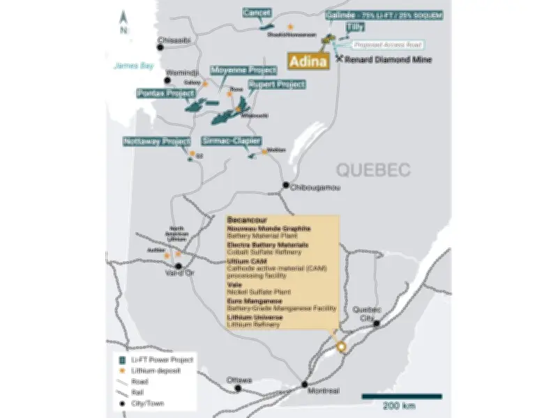 LIFT Enters Binding Option to Acquire Renard Diamond Mine for Lithium Processing