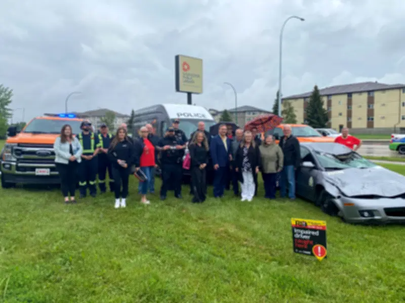 MADD Saskatoon Launches Crashed Car Campaign to Highlight Impaired Driving Tragedies