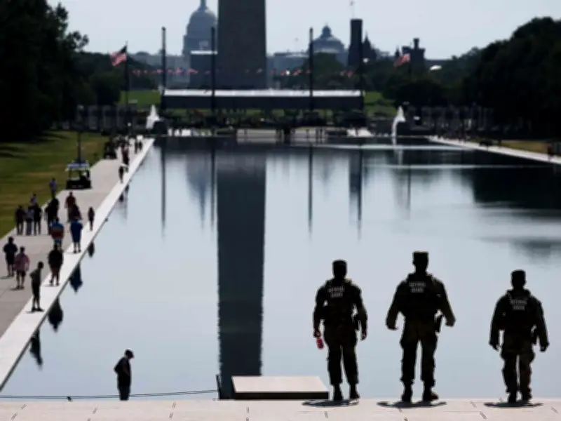 Man who protested National Guard with Imperial March reaches settlement