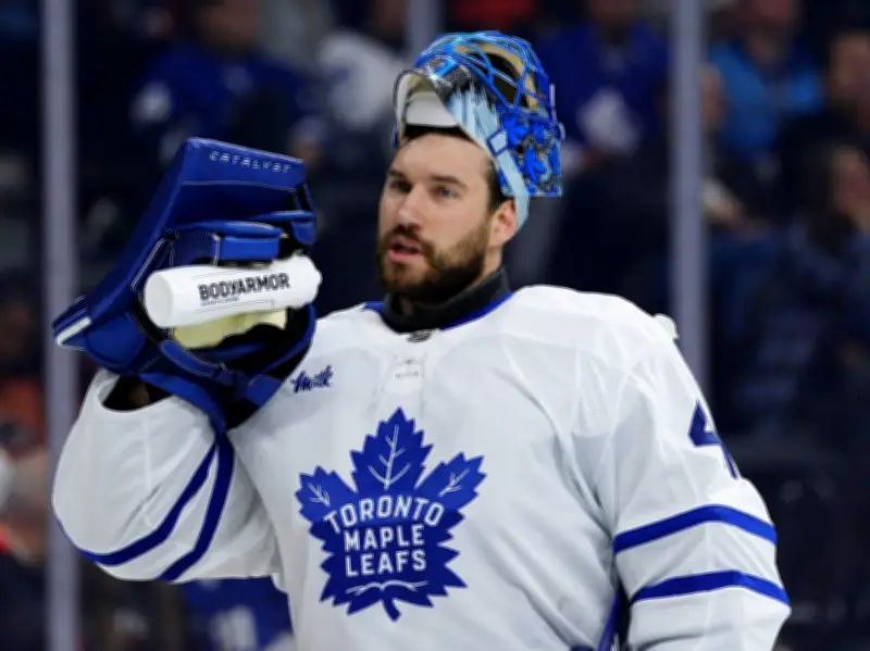 Maple Leafs Seek Goaltending Depth After Trading Woll, Eye Bobrovsky