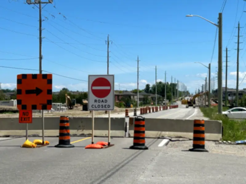 Mapleview Drive Closure in Barrie Until Late November 2026