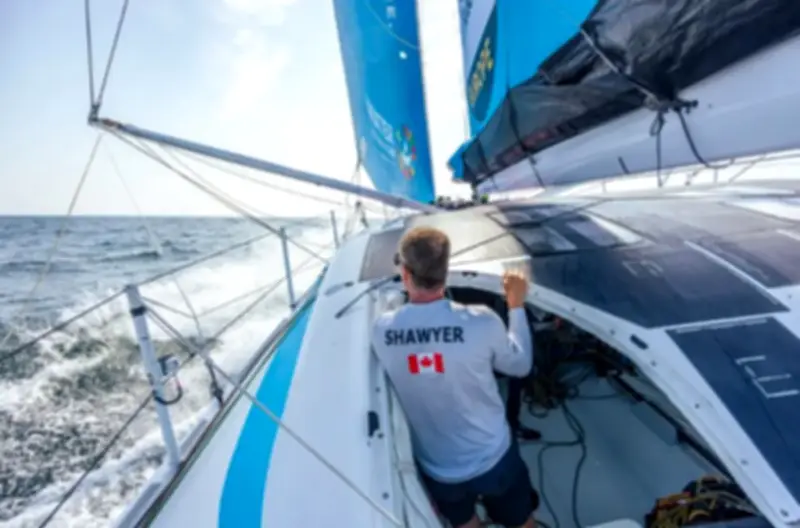 Massive Racing Yacht to Arrive in Collingwood on Monday