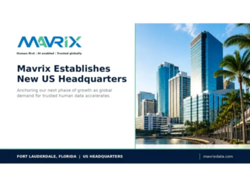 Mavrix Opens New US Headquarters in Fort Lauderdale, Expanding North American Footprint