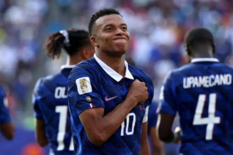 Mbappé scores twice, ties Messi with 6 World Cup goals as France beats Sweden 3-0