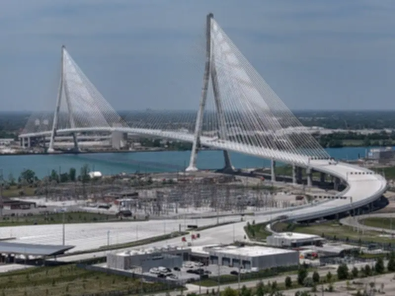 McMorrow urges Trump to open Gordie Howe Bridge, citing donor ties