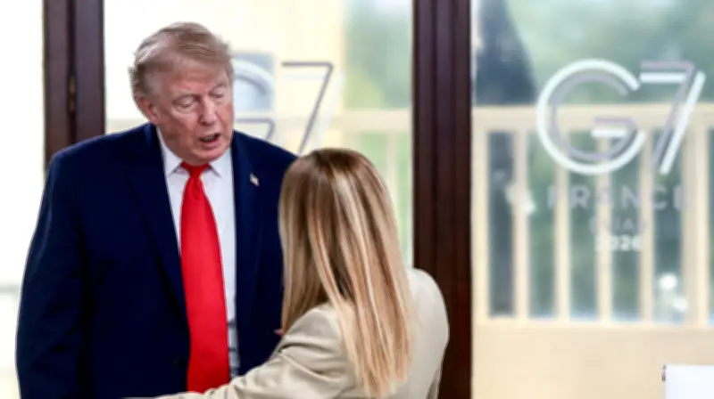 Meloni Accuses Trump of Fabricating G7 Photo Story in Heated Exchange