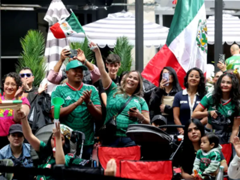 Mexico World Cup Watch Party Takes Over Calgary's Stephen Avenue