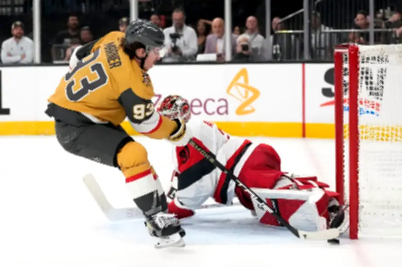 Mitch Marner's natural hat trick powers Vegas to Game 3 win