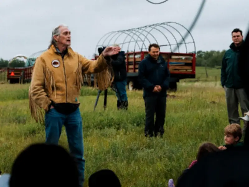 Métis Youth Name 16 Bison Calves at Batoche Ceremony