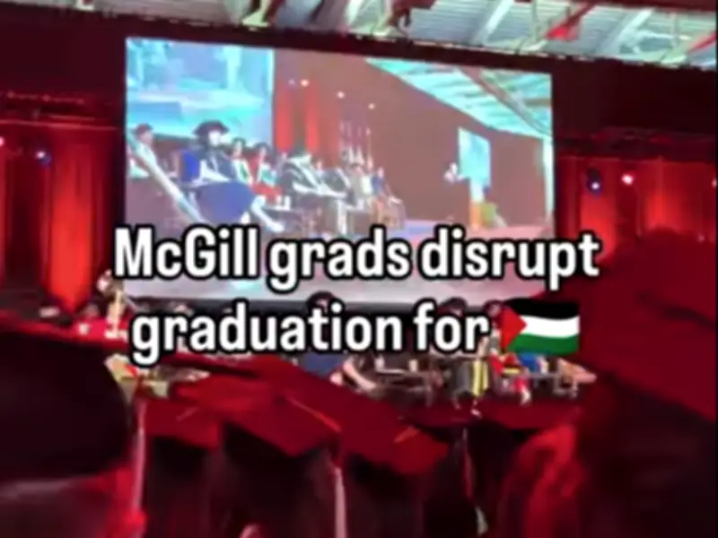 Muslim Grad Says Anti-Israel Mob Hijacked Her McGill Ceremony