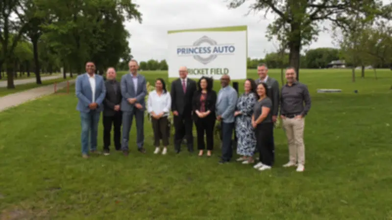 New Cricket Pitch Opens at Winnipeg's Assiniboine Park