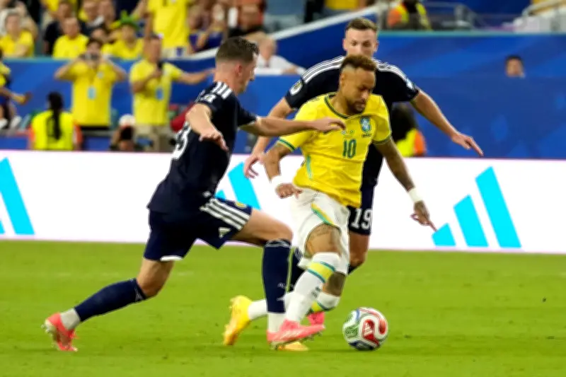 Neymar Makes World Cup Debut as Brazil Beats Scotland 1-0