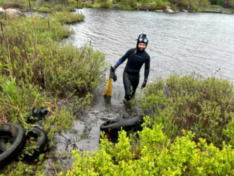 Nova Scotia Divers Clean Up Garbage in Oceans, Lakes, and Rivers