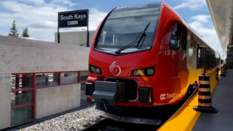 OC Transpo Doubles Weekend LRT Wait Times to Airport This Summer