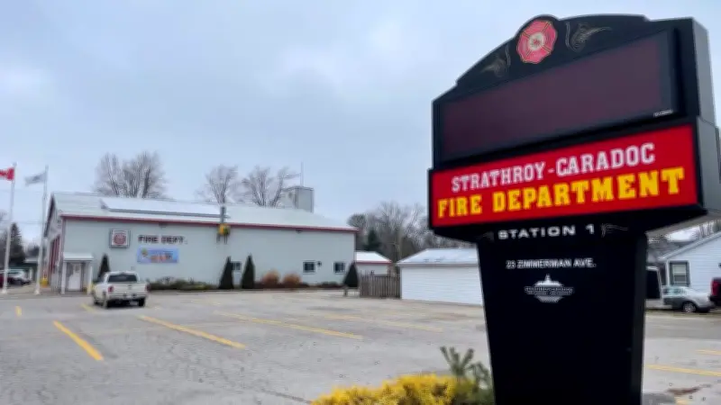 Off-duty officer helps residents evacuate house fire in Strathroy-Caradoc