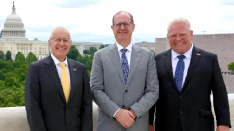 Ontario Premier Doug Ford's Washington Visit: Key Details Emerge