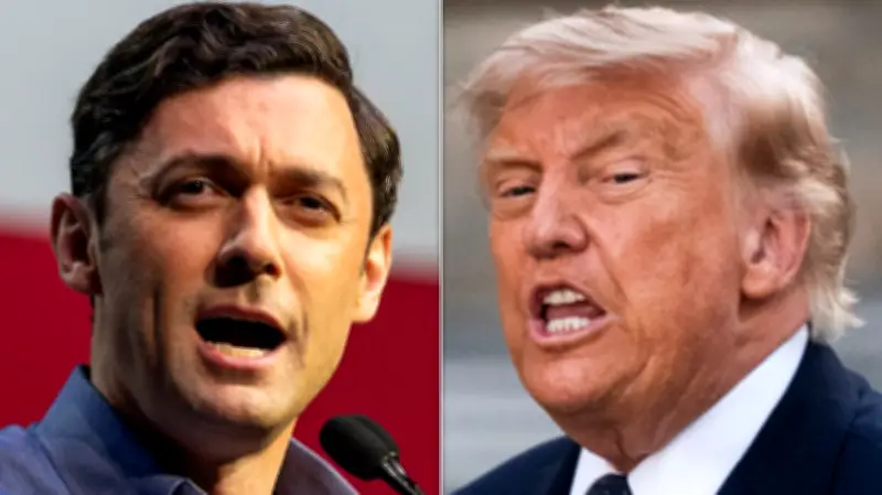 Ossoff Dismisses Trump's Nickname as Not His Best Work