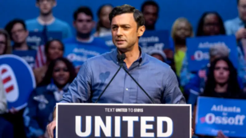 Ossoff Slams Trump White Nationalism at Georgia Rally