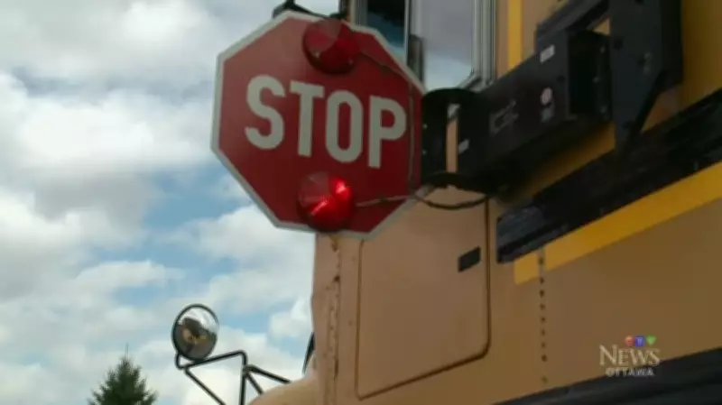 Ottawa School Buses Get AI Cameras to Catch Stop-Sign Violators